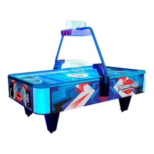 Power Battle (blue)-air hockey games 2-player tabletop classic skill sports arcade game